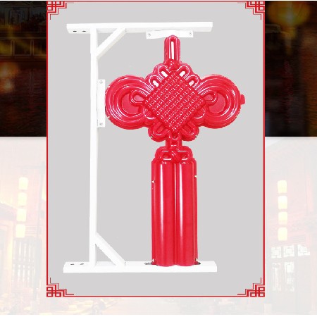 LED小中國結亞克力發(fā)光中國結燈喜慶裝飾亮化工程防水景觀路燈